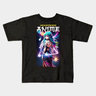 Life is better with Anime 02 Kids T-Shirt